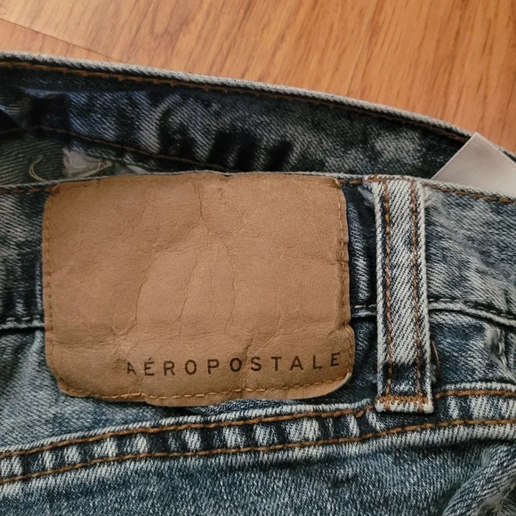 Aeropostale Slim Straight Jeans Men’s 32x32 Medium Wash Straight Leg Denim - Picture 6 of 7